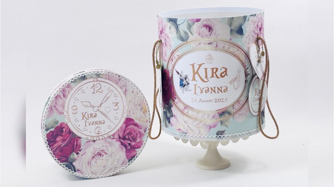 Trusou  botez fetite, Alice in Wonderland, Alice in tara minunilor 34